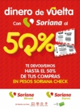 Folleto Soriana Mercado al 50% válido al 13 de agosto 2023