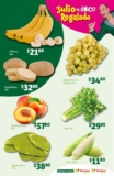 Folleto Soriana Mercado de fin de semana Julio Regalado hasta el 14 de julio con ofertas en frutas y verduras