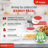 Promoción Soriana Canje Puntos Recompensa: Productos Pyrex desde $69 + 50 puntos