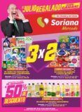 Soriana Mercado: Folleto semanal Con Julio Regalado Siempre Ganas al 16 de julio 2026