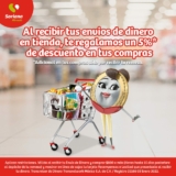 En Soriana 5% de descuento en toda tu compra si cobras un envío de dinero