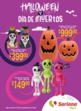 Folleto especial Día de Muertos y Halloween Soriana al 30 de septiembre 2026