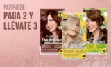 Promoción Soriana de 3×2 en tintes Garnier Nutrisse