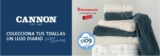 Promoción Recompensas Soriana: Canjea toallas Cannon desde $109 + 50 puntos