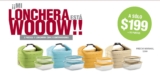 Promoción Soriana Tarjeta Recompensas octubre 2019 de lonchera Guzzini a $199 + 50 puntos