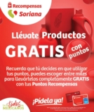 Folleto Soriana Puntos Recompensas: productos GRATIS hasta el 31 de octubre 2021