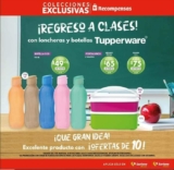 Promo Soriana Mercado Puntos Recompensas Regreso a Clases: artículos Tupperware desde $49 + 50 puntos