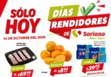 Folleto Soriana Días Rendidores 14 de octubre 2020