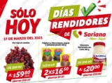 Ofertas Soriana Días Rendidores 17 de marzo 2021