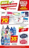 Folleto Soriana Días Rendidores 22 de febrero: 35% de descuento en Suavizantes, Quesos, Atún y más