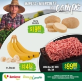 Folleto Soriana Súper Martes y Miércoles del Campo 1 y 2 de julio 2025