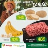 Folleto Soriana Súper Martes y Miércoles del Campo 3 y 4 de septiembre 2024