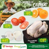 Folleto Soriana Súper Martes y Miércoles del Campo 9 y 10 de enero 2024