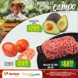 Folleto Soriana Súper Martes y Miércoles del Campo 10 y 11 de diciembre 2024