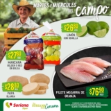 Folleto Soriana Súper Martes y Miércoles del Campo 12 y 13 de marzo 2024