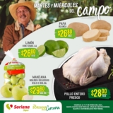 Folleto Soriana Super Martes y Miércoles del Campo 16 y 17 de enero 2024