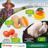 Folleto Soriana Súper Martes y Miércoles del Campo 22 y 23 de julio 2025