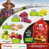 Folleto Soriana Súper Martes y Miércoles del Campo 24 y 25 de diciembre 2024
