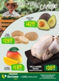 Folleto Soriana Súper Martes y Miércoles del Campo 28 y 29 de abril 2026