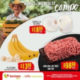 Martes y Miércoles del Campo Soriana 29 y 30 de julio: ofertas en frutas y verduras