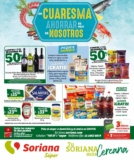 Folleto Soriana Super Cuaresma 15 al 29 de marzo 2021