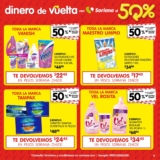 Folleto Soriana Súper con hasta un 50% de devolución válido al 20 de agosto 2023