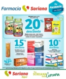 Folleto Soriana Super ofertas Farmacia Enero 2022
