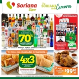 Folleto Soriana Super fin de semana 2 al 6 de marzo: 2do al 70% de descuento y más
