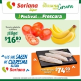 Folleto Soriana Súper Festival de la Frescura al 03 de abril 2023
