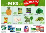 Ofertas Soriana Super Frescos frutas y verduras 24 al 27 de septiembre 2021
