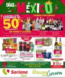 Folleto Soriana Super Fiestas Patrias 11 al 24 de septiembre 2020