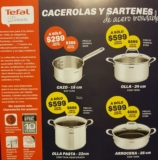 Promoción Soriana puntos Recompensa de utensilios Tefal Ultimum desde $99 + 50 puntos