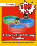 En Soriana Mercado albercas chicas a sólo $89 pesos