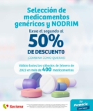 En Soriana Segundo a mitad de precio en medicamentos los sábados de febrero