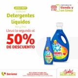 Ofertas Soriana jueves 7 de abril: segundo a mitad de precio en detergentes y más