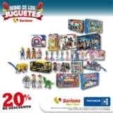 Promoción Soriana: 20% de descuento en el Reino de los Juguetes y hasta 12 msi hoy