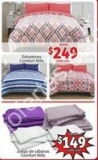En Soriana Mercado sábanas para cama desde $149 y edredones desde $249