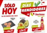 Ofertas Soriana Días Rendidores 6 de enero 2021