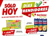 Folleto Soriana Días Rendidores 30 de septiembre 2021
