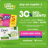 Cupones Soriana Soriticket: 30% de descuento en jabones, shampoos y más