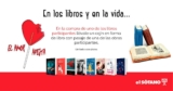 Promoción El Sótano San Valentín: Cojín en forma de libro de regalo en compra de libros seleccionados