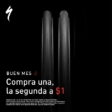 Specialized Bicycles Buen Fin 2025: 2×1 en llantas Specialized para bicicleta