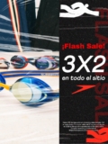 Flash Sale Speedo: 3×2 en todo el sitio solo por hoy