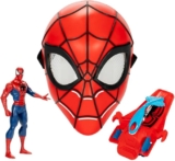 Set de juego Spider-Man con máscara, lanza telarañas y figura de acción baja a su menor precio