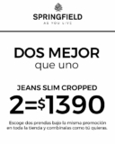 Promo Springfield de 2 prendas por $1,390