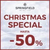 Rebajas Navideñas Springfield de hasta 50% de descuento
