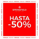 Rebajas Springfield 2020: Hasta 50% de descuento