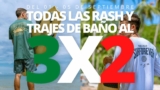 3×2 en trajes de baño y rashguards en Squalo