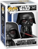 Figura de colección Funko Pop! Star Wars Darth Vader con sable de luz baja de precio