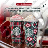 Starbucks 2×1 en bebidas seleccionadas para este inicio de 2024